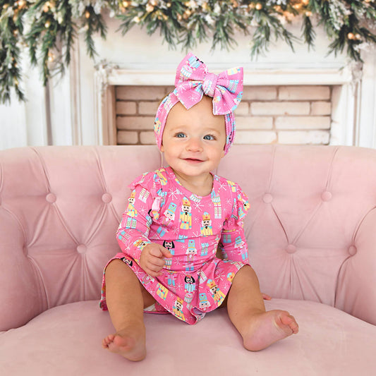 Nadia Nutcrackers Tutu Christmas Bamboo Baby Clothing Dress
