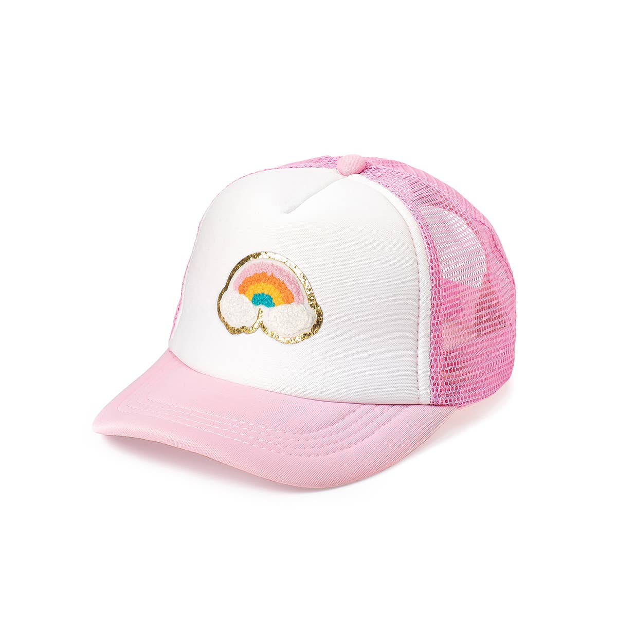 Rainbow Patch Hat - Kids Trucker Hat - St. Patrick's Day