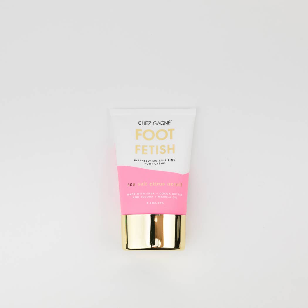 Foot Fetish - Clean + Vegan Foot Crème - Sea Salt Citrus + Neroli - 3.4oz
