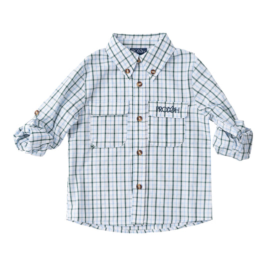 Founders Fishing Shirt - Posy Green