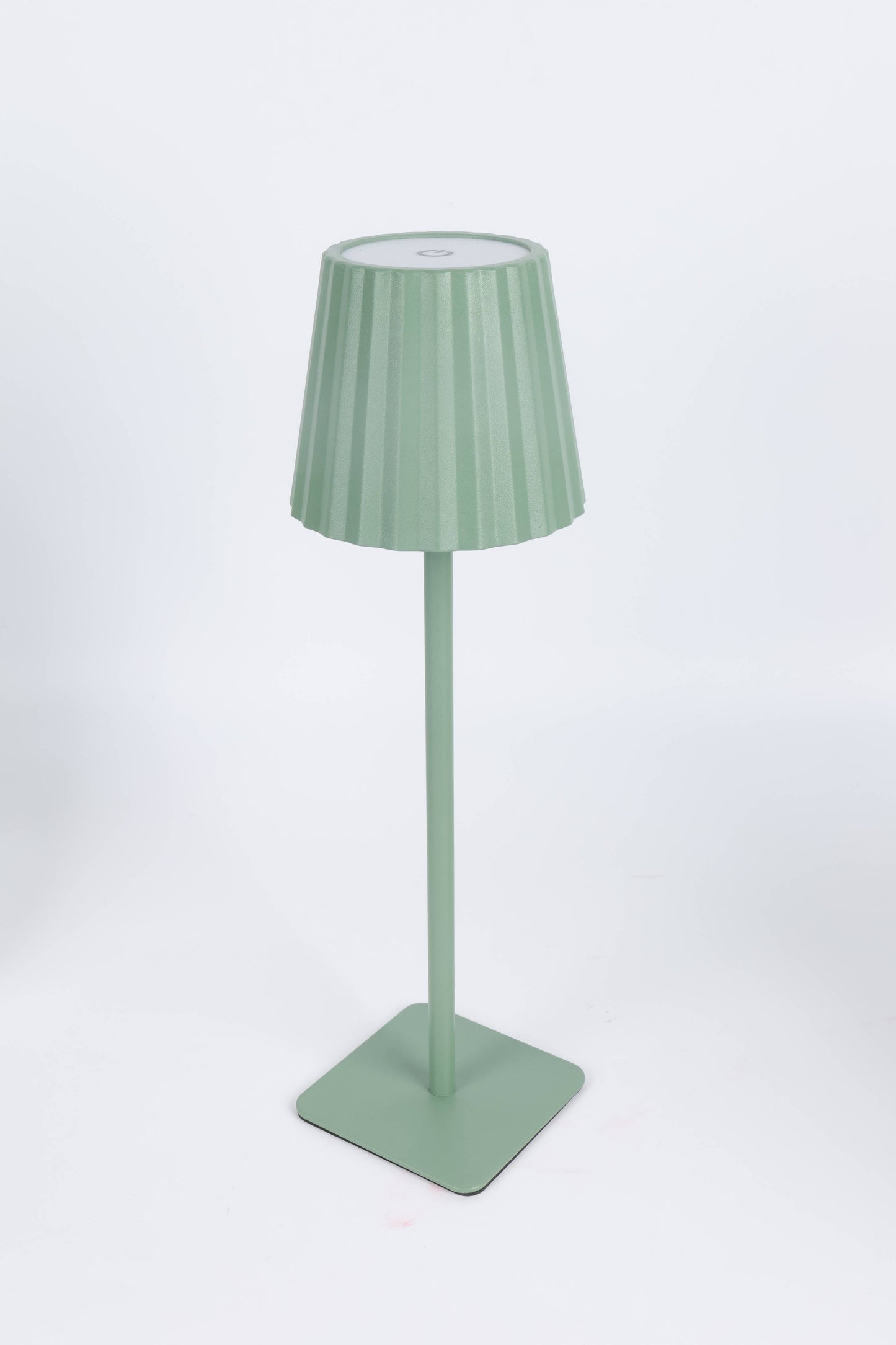 Fluted LED Touch Lamp – Dimmable, USB-C Rechargeable