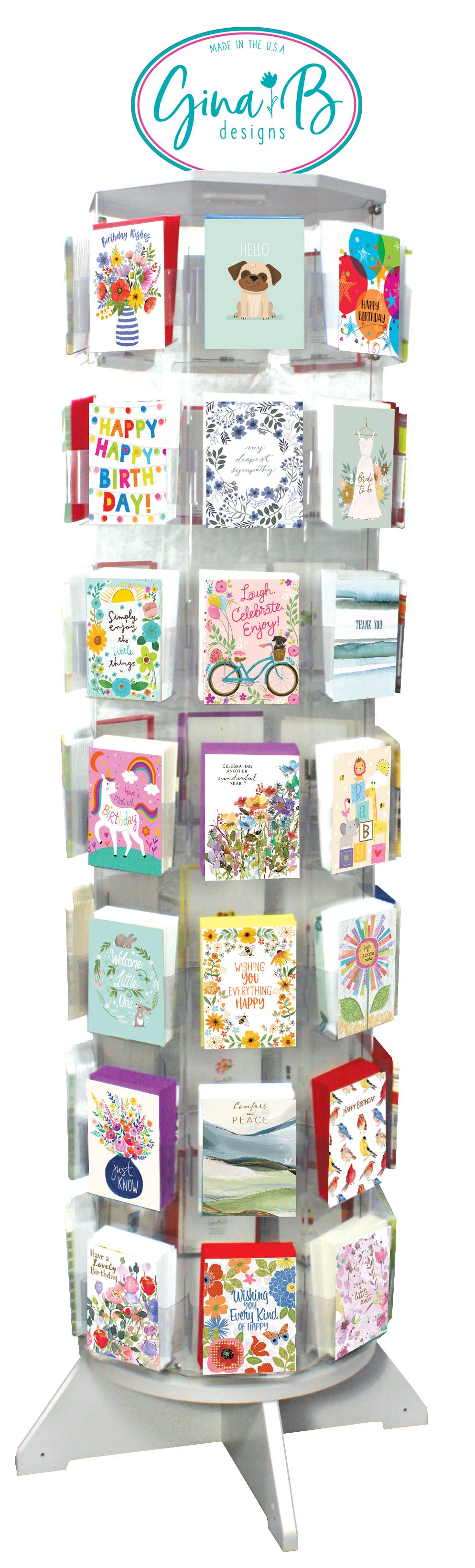 Birthday Greeting Card - Sweet Little Stems