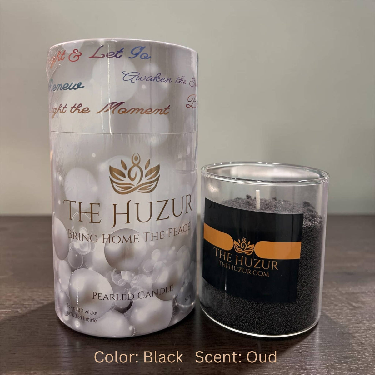 Sand Candle, Scented Candle Pearl Candle in 5 colors