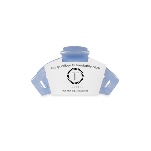 Open Hair Clip | Tiny | Blue Lagoon