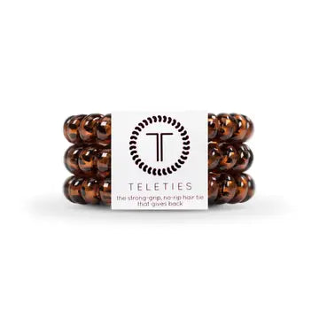 Large Spiral Hair Coils, Hair Ties, 5-pack