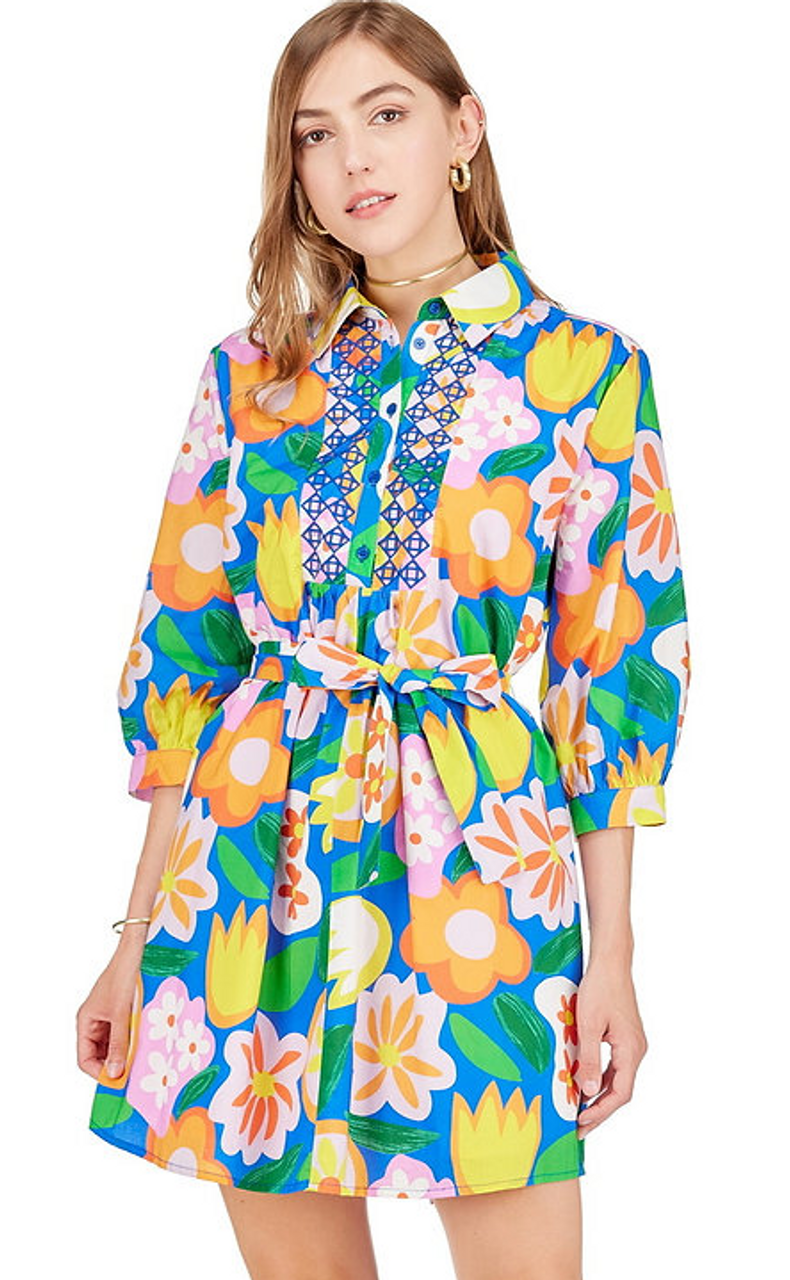 Bold Garden Dress