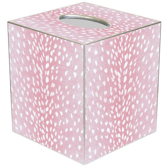 TB9051 Pink Antelope Tissue Box Cover