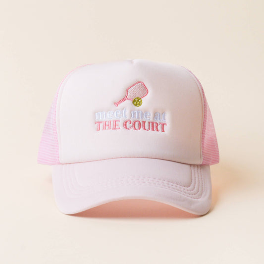 Trucker Hat-Meet Me at the Court