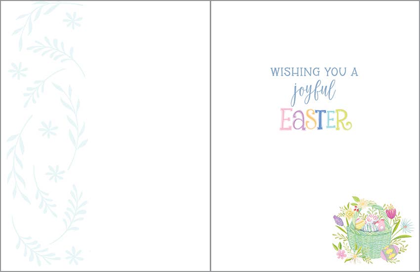 Easter Greeting Card - Easter Basket