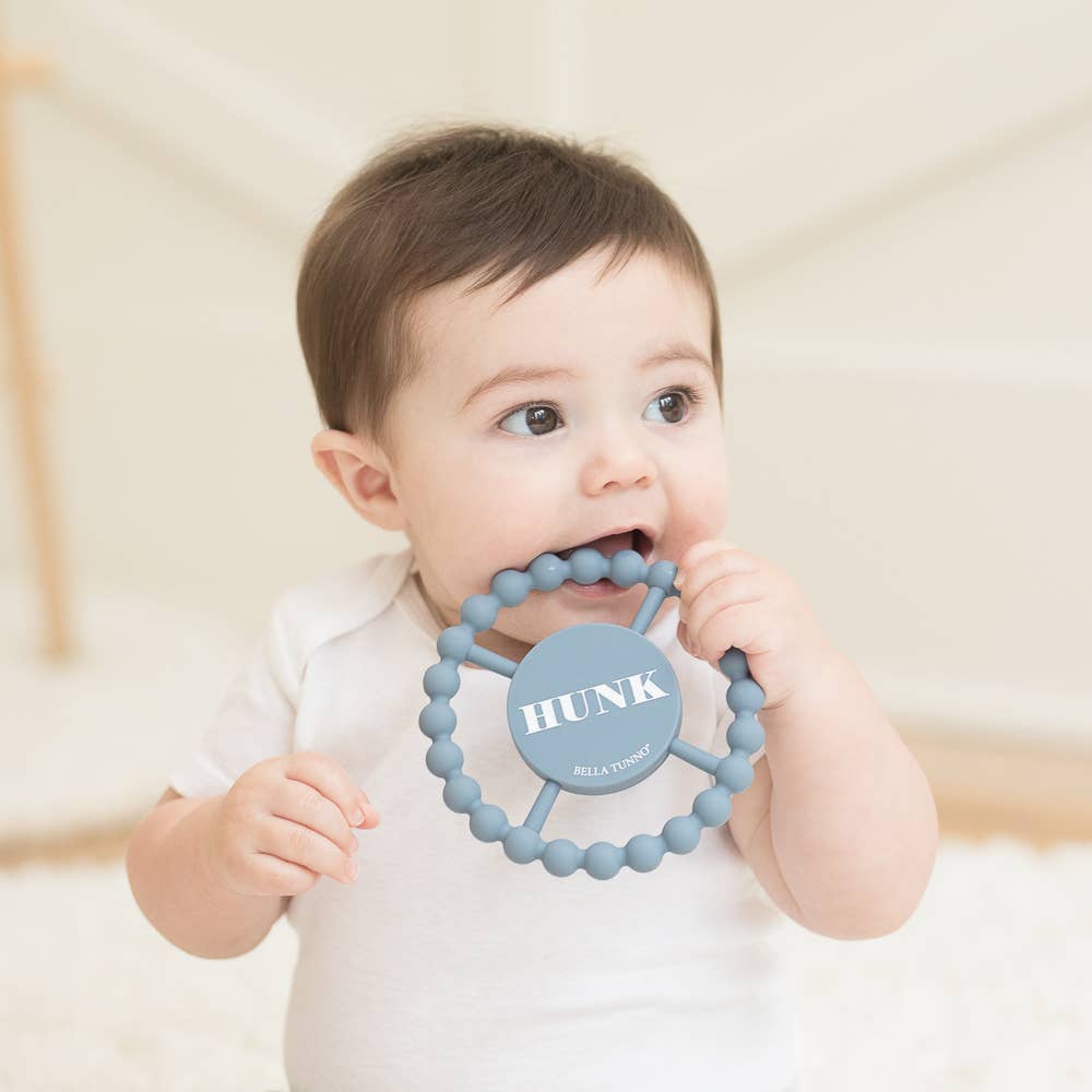 Hunk Blue Happy Teether