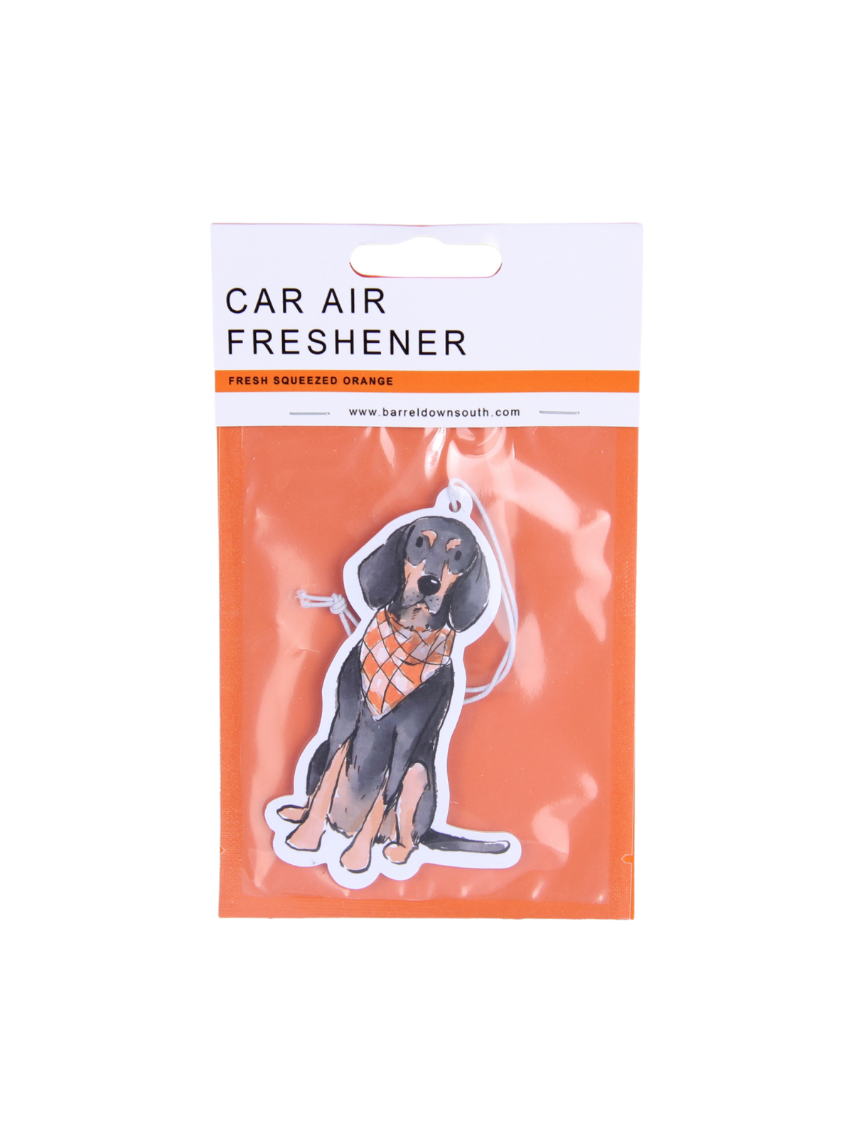 Bluetick Coonhound Sitting Air Freshener