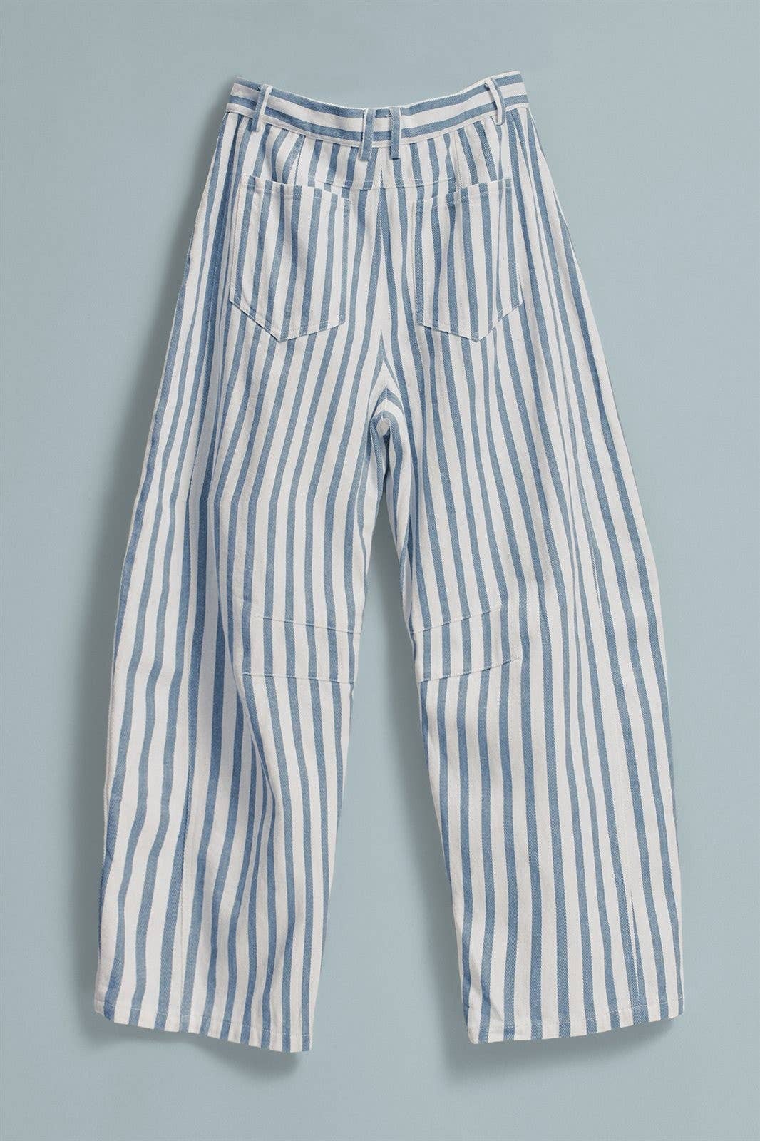 Weekend Stripe Barrel Pants