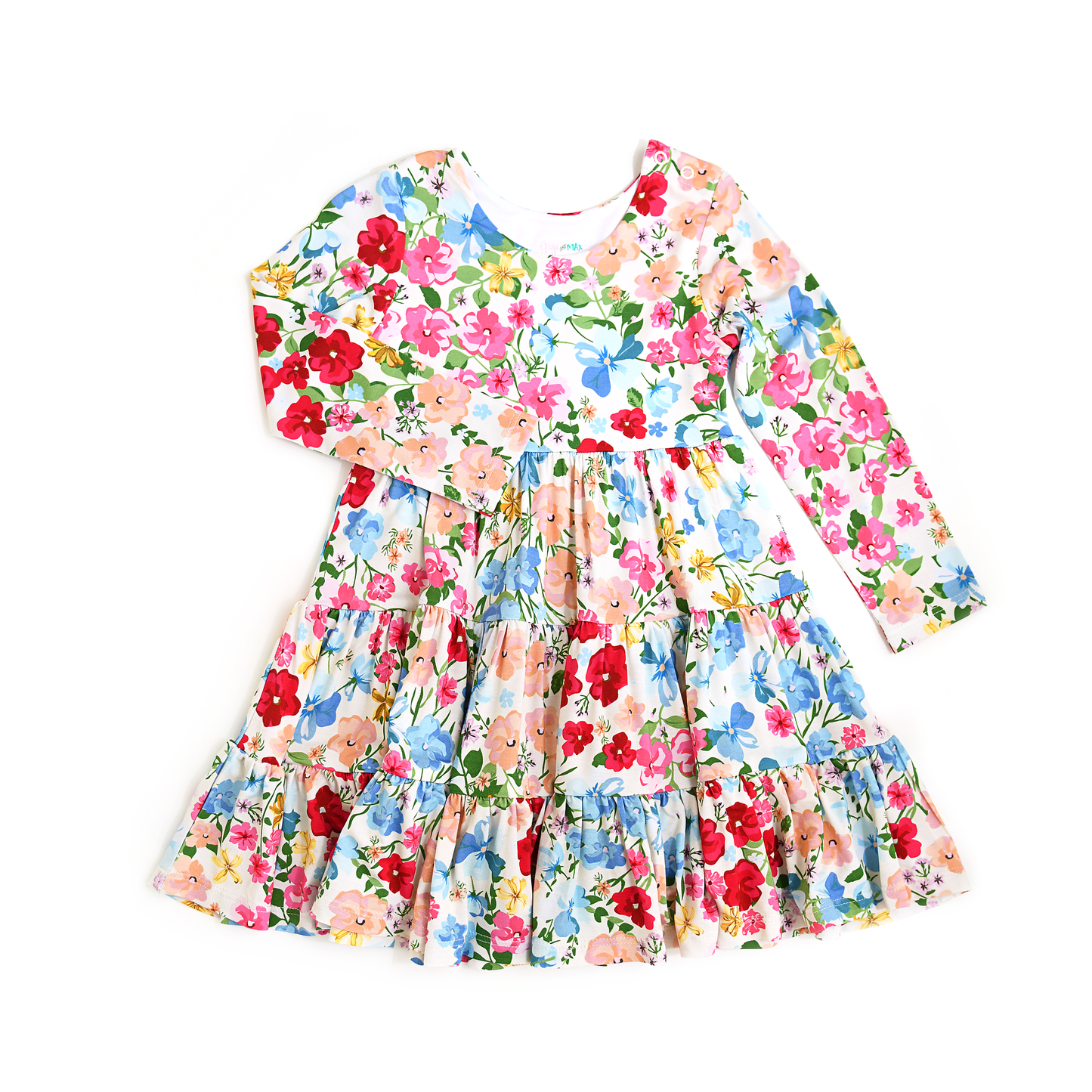 Kaylee SWING DRESS Bamboo Floral Kids Clothing Outfit