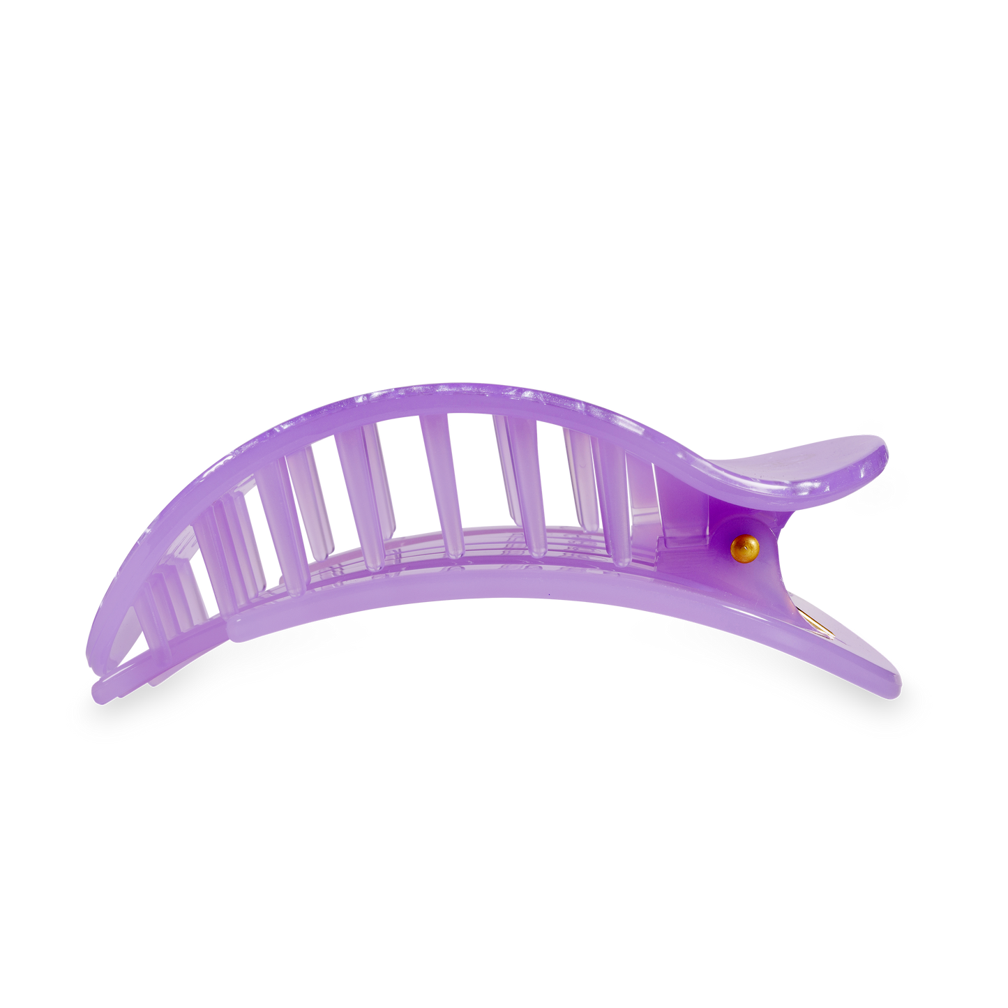 Flat Round Hair Clip | Large | Lavender Mist