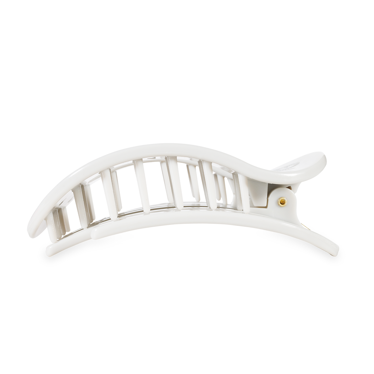 Flat Round Hair Clip | Large | Go Tigers!