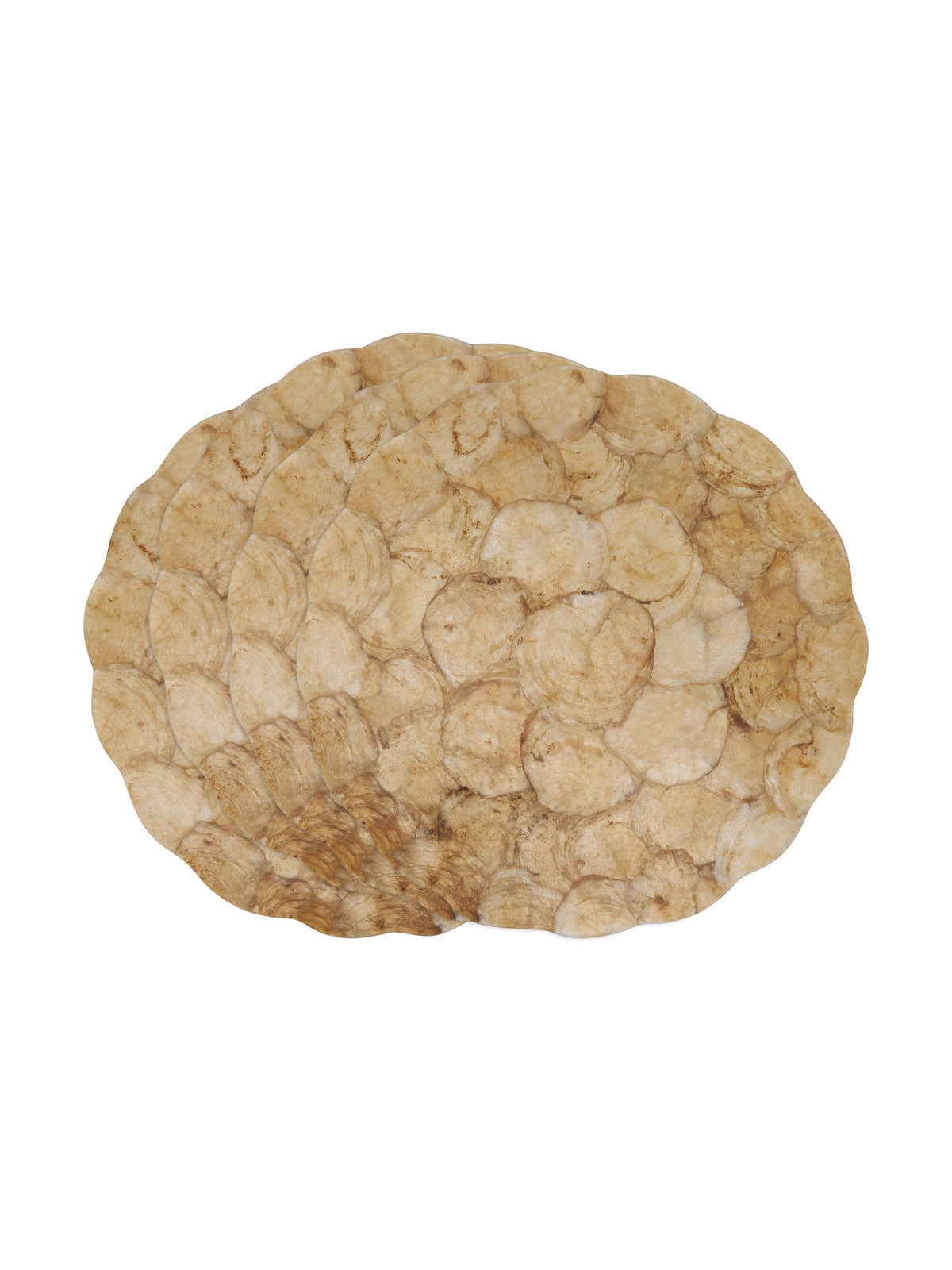 Scalloped Capiz Placemat