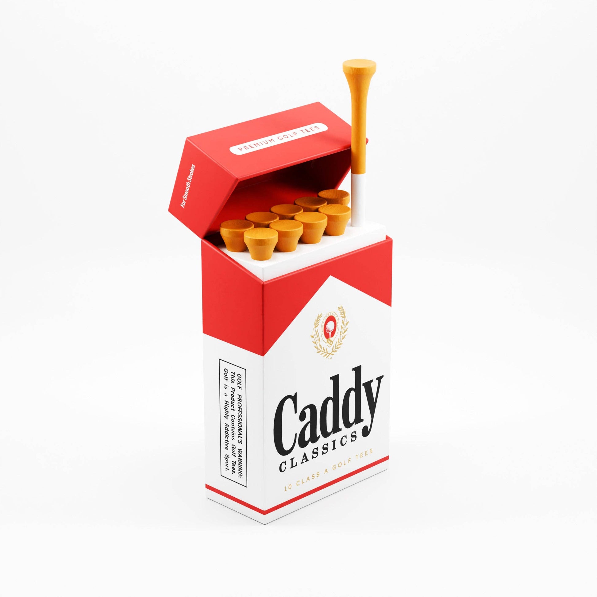 cigarette golf tees Lucky Bamboo Tees Box 20count 2.75in Reusable box Golf Gifts theyre made to crush it with your driver while helping you find that sweet spot every single time Smoke 'em if you got