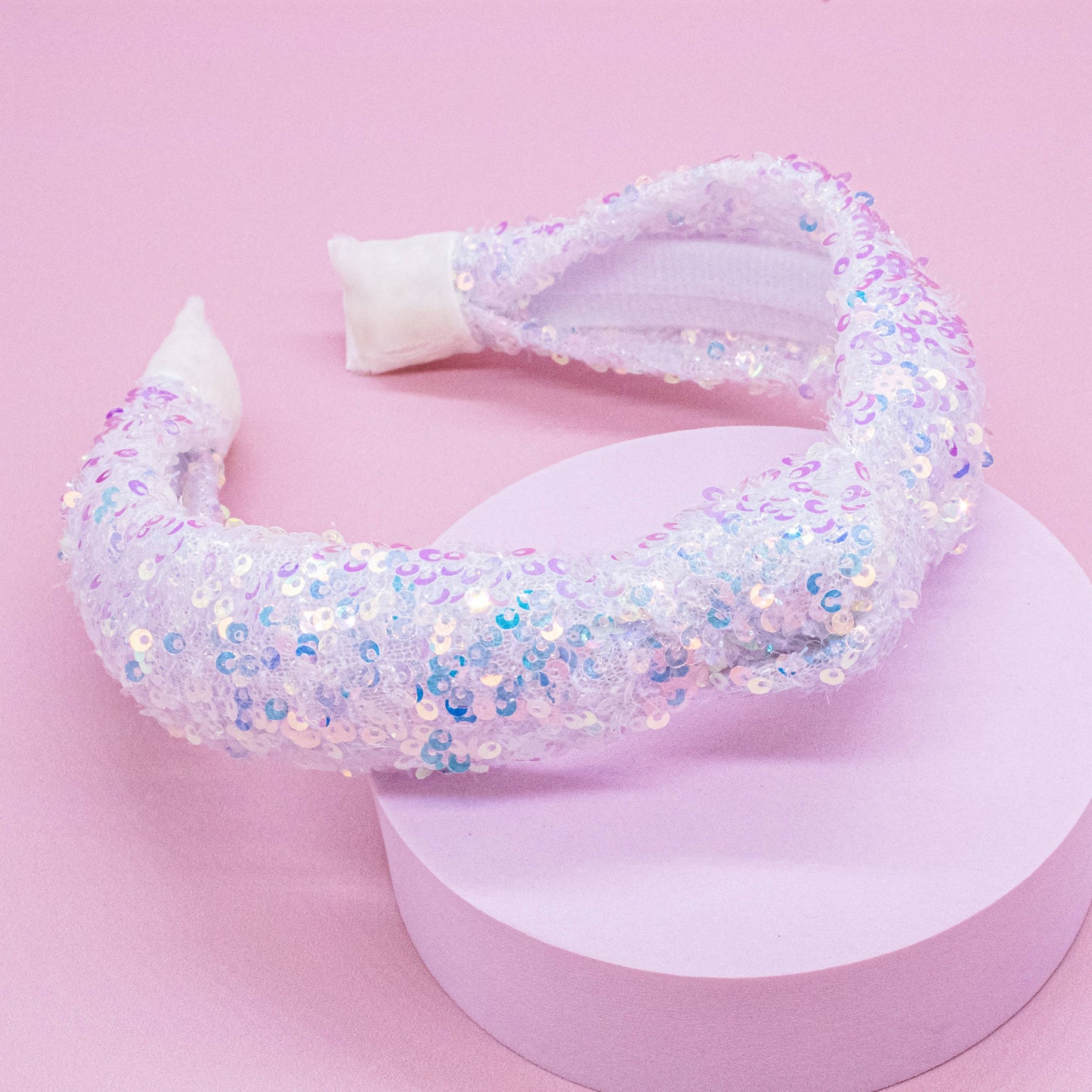 Sparkly Sequin Knot Headband