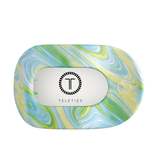 By the Sea Shore | Large | Flat Round Hair Clip