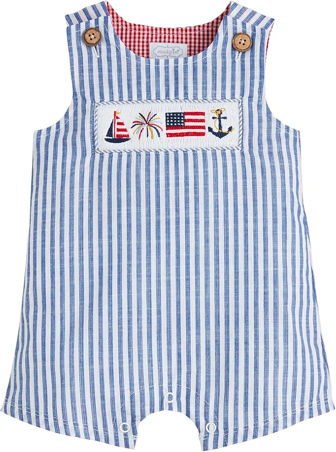 Stripe Smocked Jon Jon