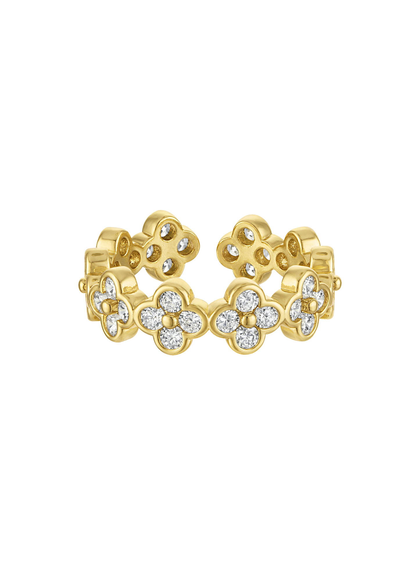 SCARLETTE QUATREFOIL RING