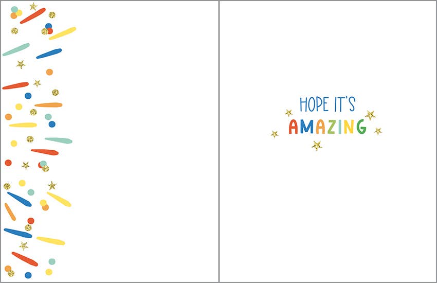 Birthday Greeting Card - Happy Yay