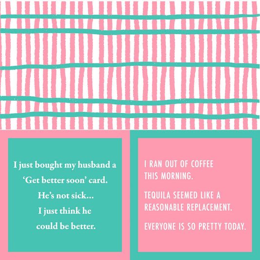 NAPKIN Get Better Soon | Funny Party Gift | Cocktail Napkin