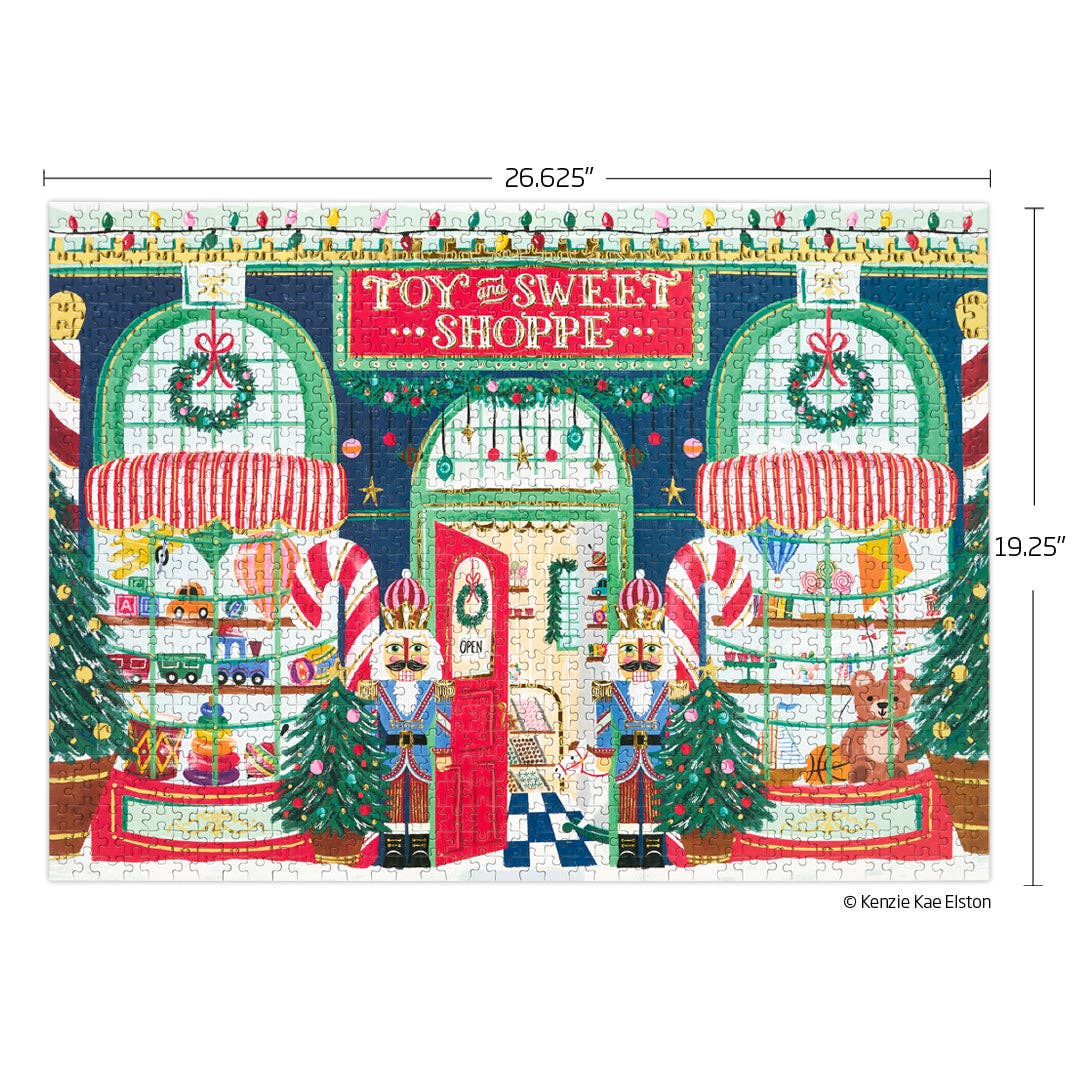 Toy & Sweet Shoppe 1000 Piece Puzzle | Holiday Gift