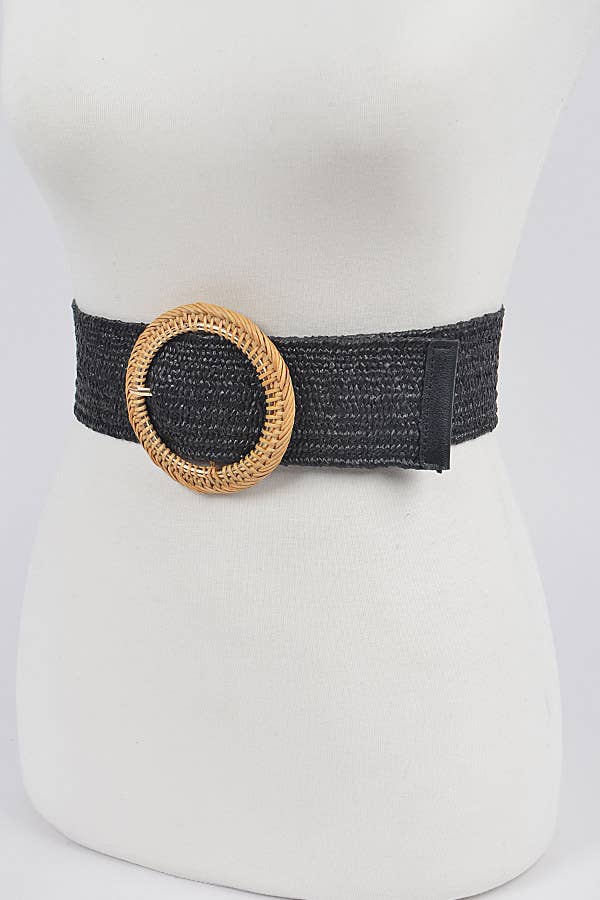 Braided Buckle Belt