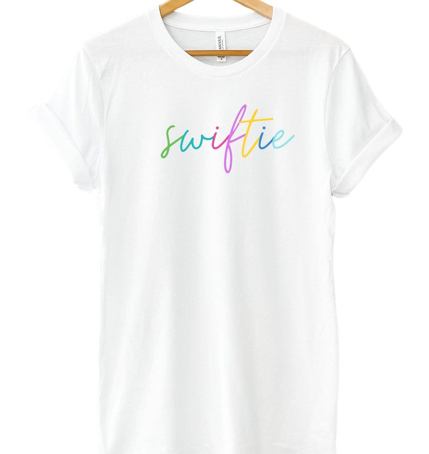 Swiftie Taylor Script Colorblock T-shirt