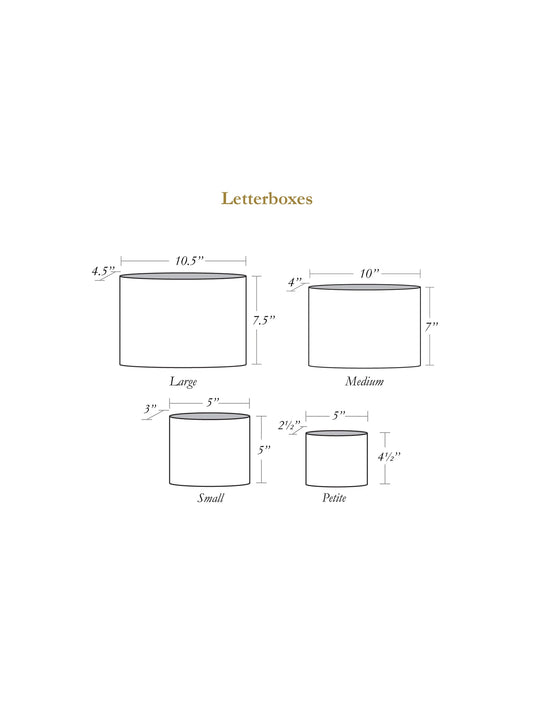 Nantucket Bloom Laura Park Letter Box Desk Organizer
