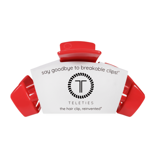 Classic Hair Clip | Large | USA Red