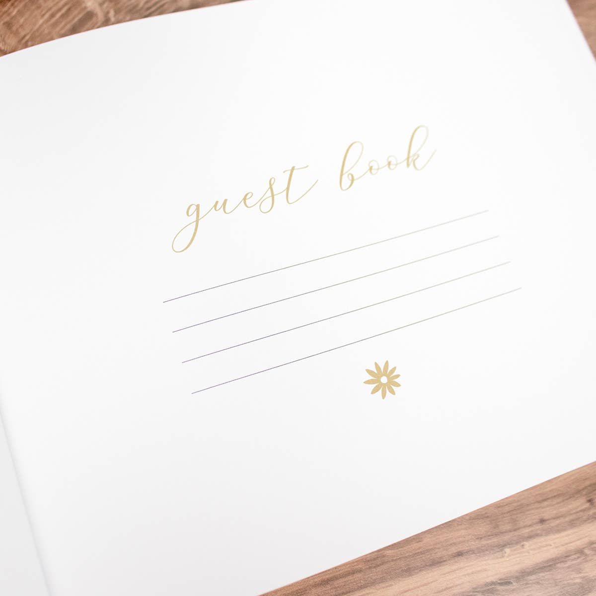 Linen Guest Book