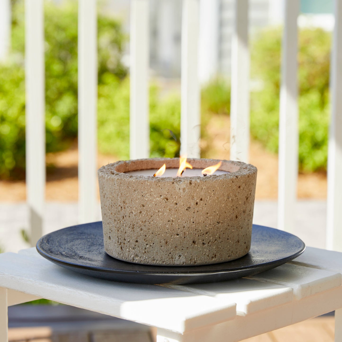 Eucalyptus Mint Citronella Outdoor Concrete Candle 32oz.