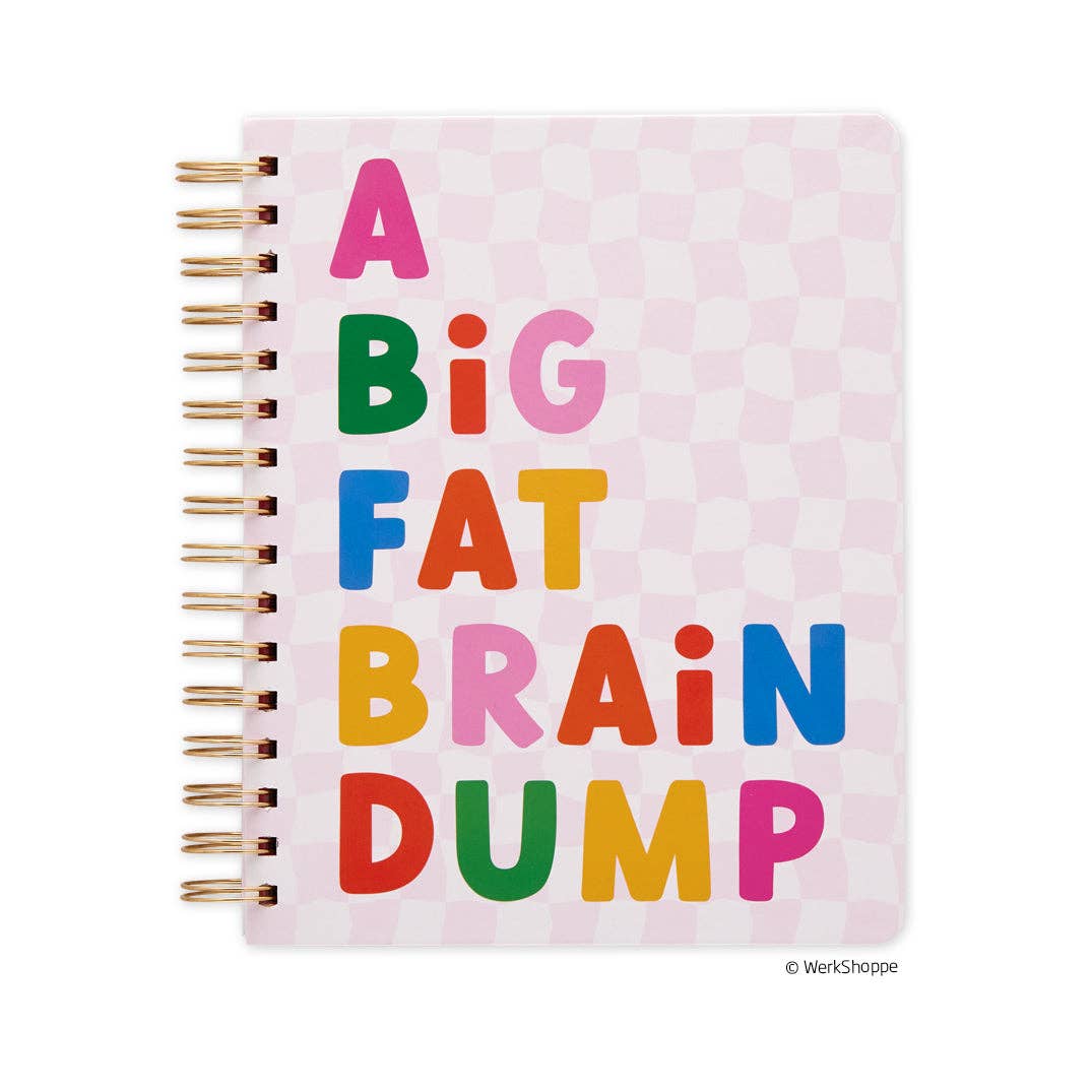 Too Many Thoughts Spiral Notebook