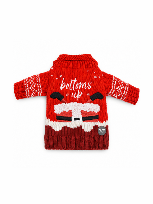 Light Up Wine Bottle Sweaters
