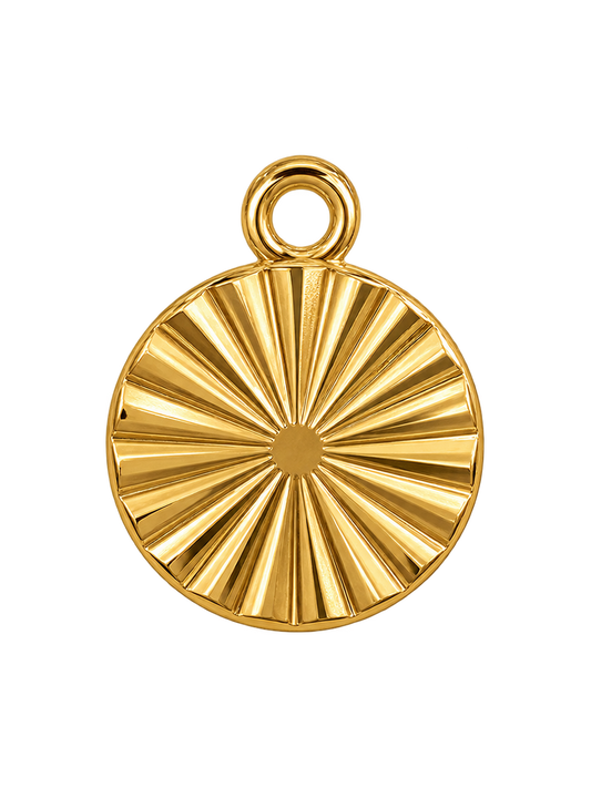Gold Sunburst Charm