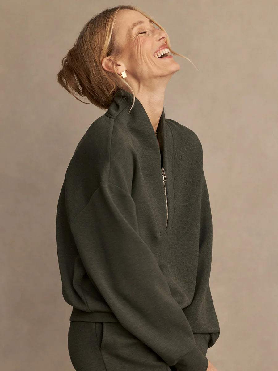 Davidson Sweat - Olive Marl