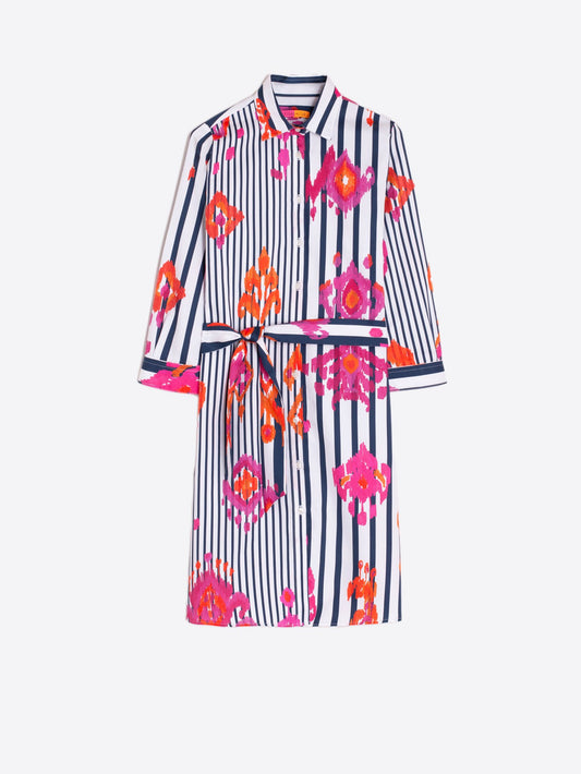 Dover Ikat Stripe Dress