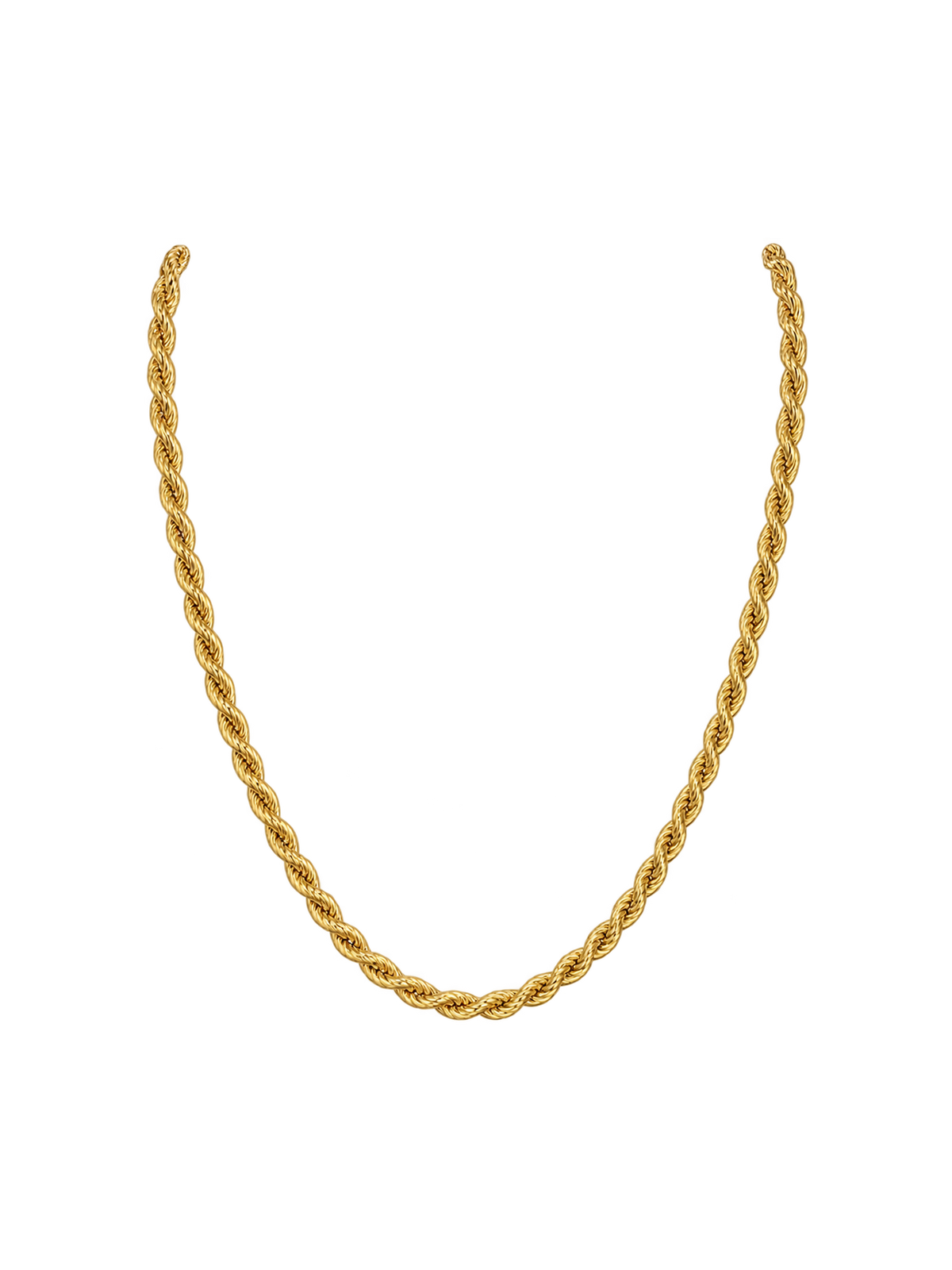 Corded Necklace - Gold