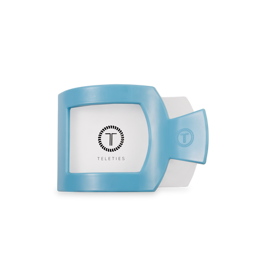 Flat Square Hair Clip | Medium | Summer Sky