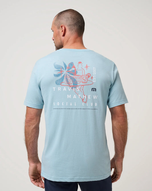 Social Call Tee - Forget Me Not