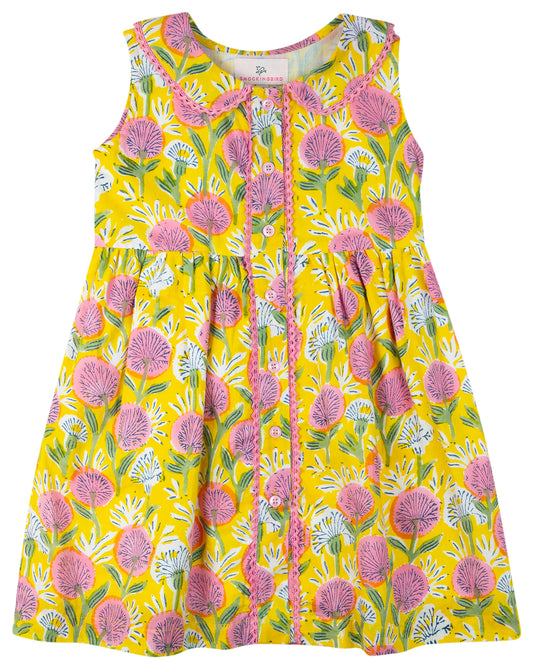 Pink Dandelion Dress