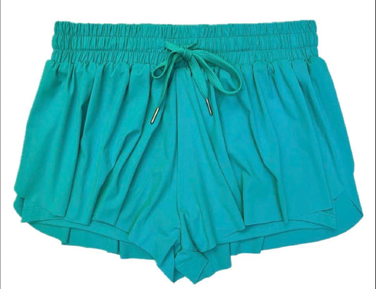 Fly Away Shorts - Turquoise