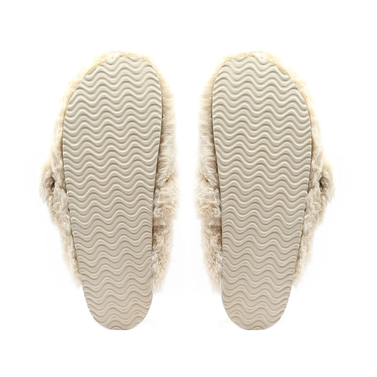 Aspen Fur Clog - Snow