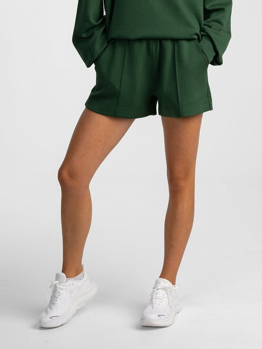 AstroKnit Shorts - Evergreen