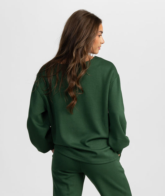 AstroKnit Top LS - Evergreen