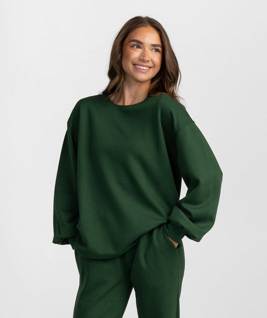 AstroKnit Top LS - Evergreen