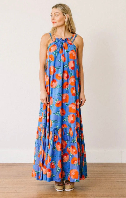 Summer Poppy Camilla Dress