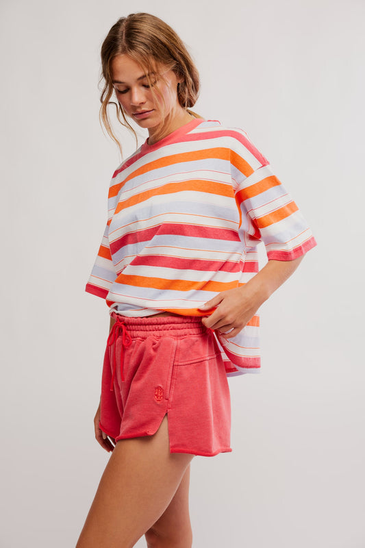 Knockout Shorts - Grapefruit